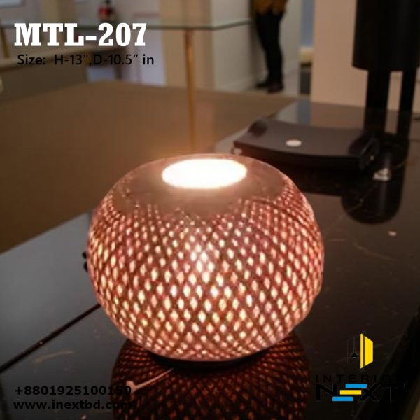 Bamboo table lamp ( Eco-friendly Handicraft)