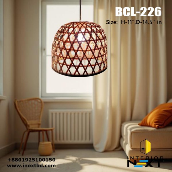 Bamboo Woven Ceiling Lampshade