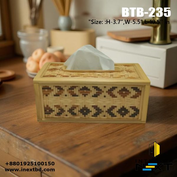 Bamboo Tissue Box