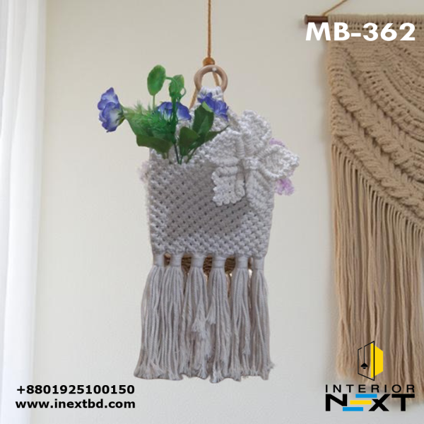 Macrame Wall Hanging Pocket