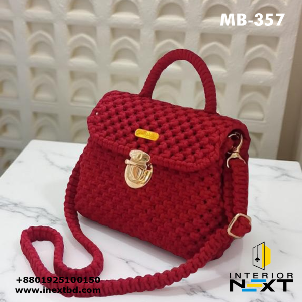 Macrame Cotton Handbag