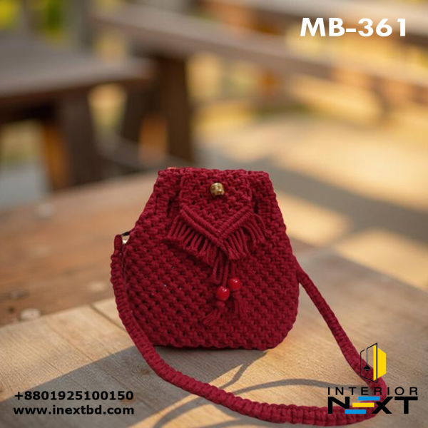 Macrame Cotton Handbag
