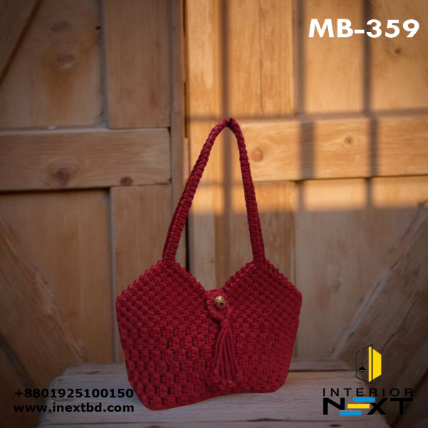 Macrame Cotton Handbag