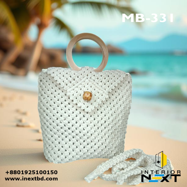Macrame Cotton Handbag