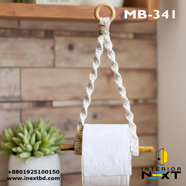Macrame Tissue Holder