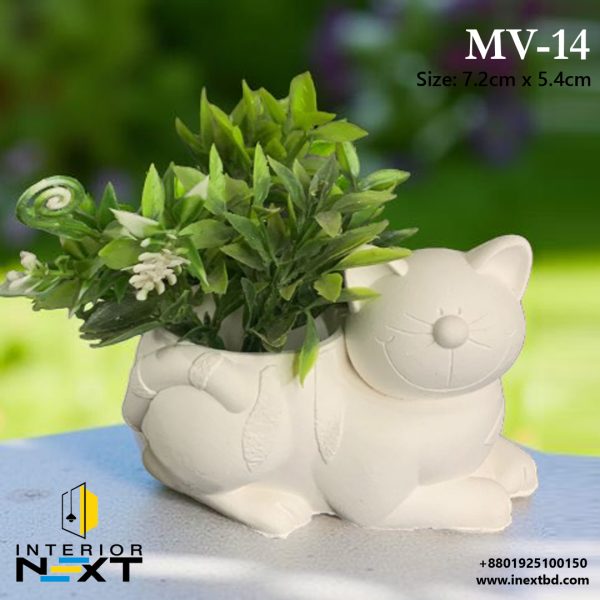 Cat Plant Pot