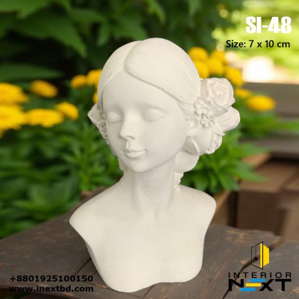 Lady With Flower in Hair