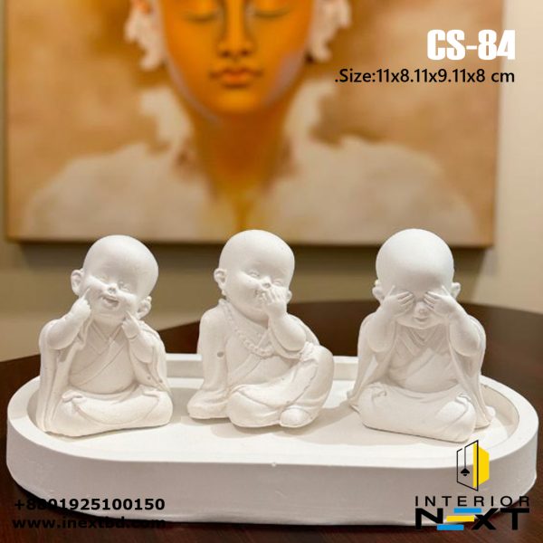 Monk ( 3pcs with tray)