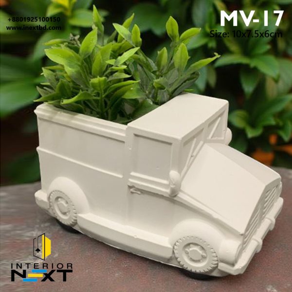 Jeep With Plant Tub