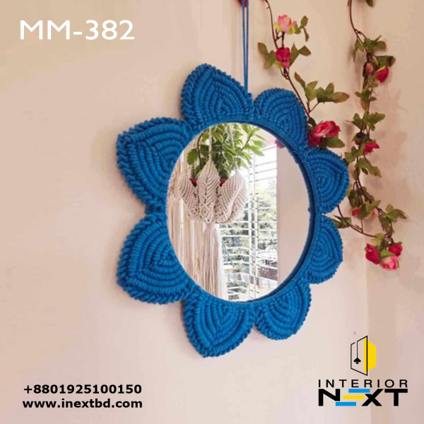 Macrame Decorative Mirror