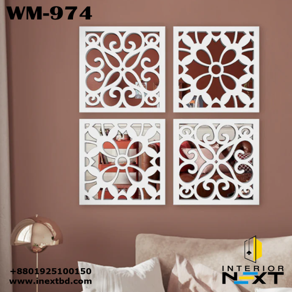 Elite Floral Mirror Panels