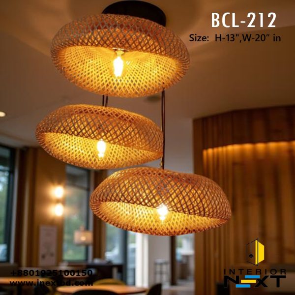 Bamboo Samuk Hanging Light Set