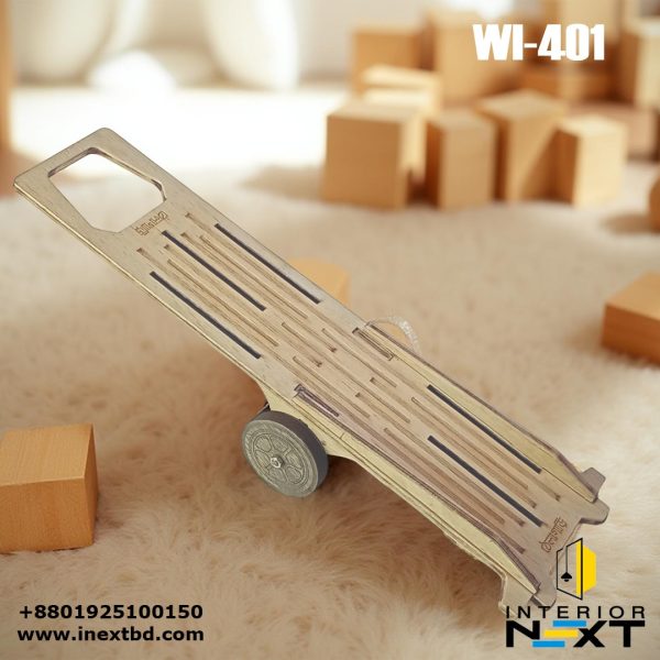 Handcrafted Wooden Thelagari Toy – Eco-Friendly Traditional Pull Cart for Kids & Collectors
