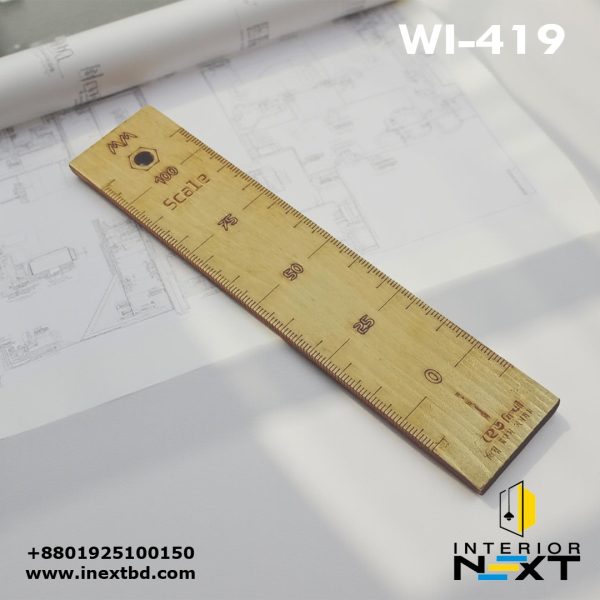 Wooden Ruler – Polished & Durable Measuring Tool