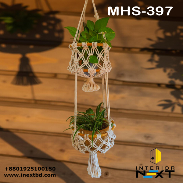 Macrame Wall Hanging Plant Holder