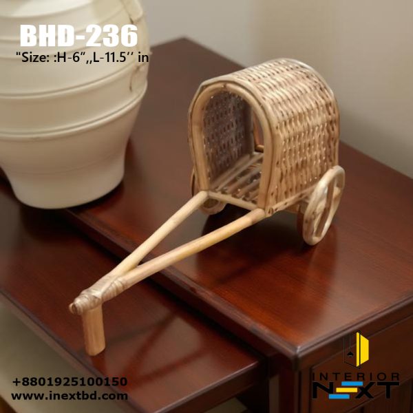 Bamboo Cart Decor