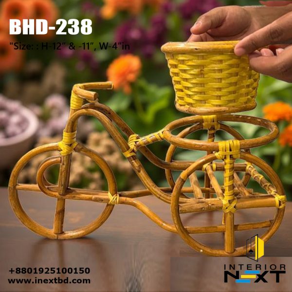 Bamboo Bicycle Decor