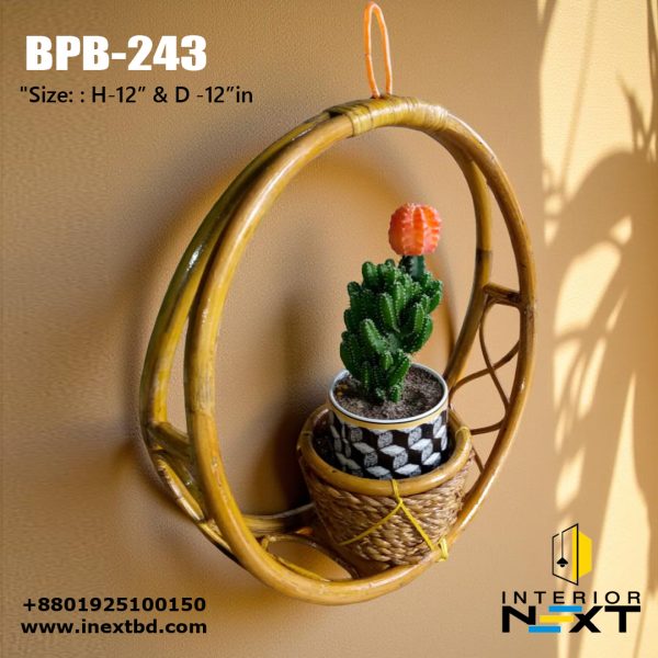 Bamboo Hanging Planter