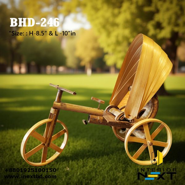Bamboo Bicycle Decor