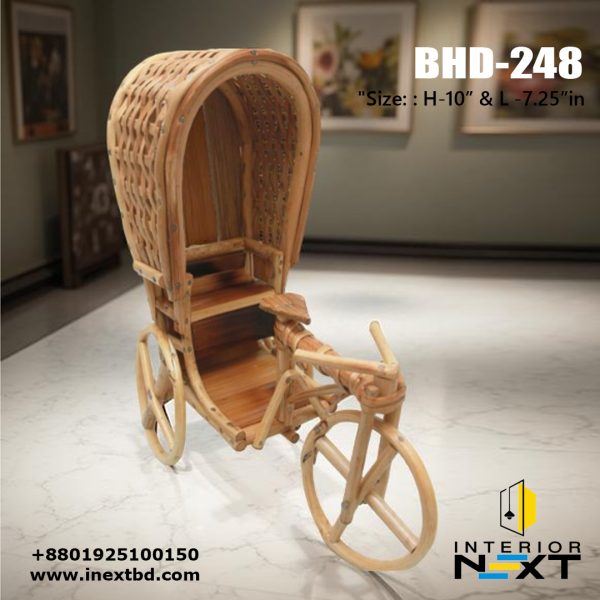 Bamboo Cart Decor