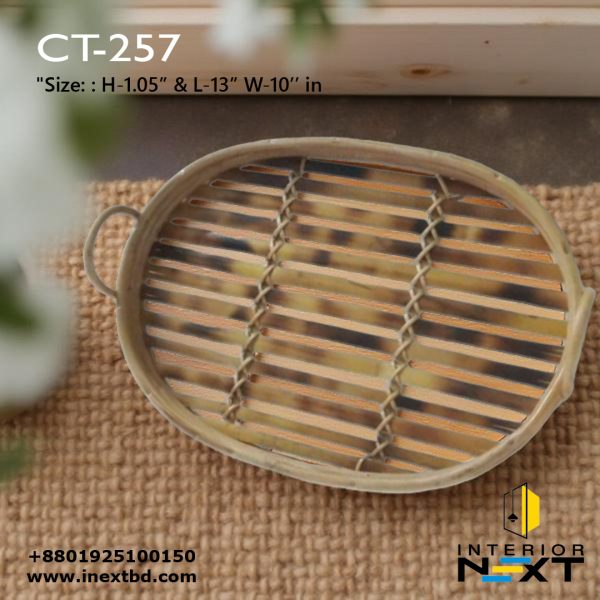 Bamboo Oval Serving Tray